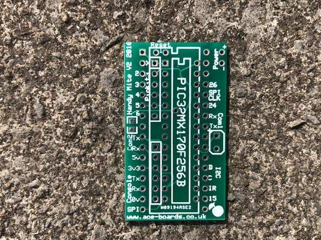 ProntoGwyn's Microcontroller PIC32MX170F258B Handymite Board with or without MMBASIC